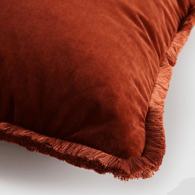 Margeaux Cushion, 68 x 65cm, Rust