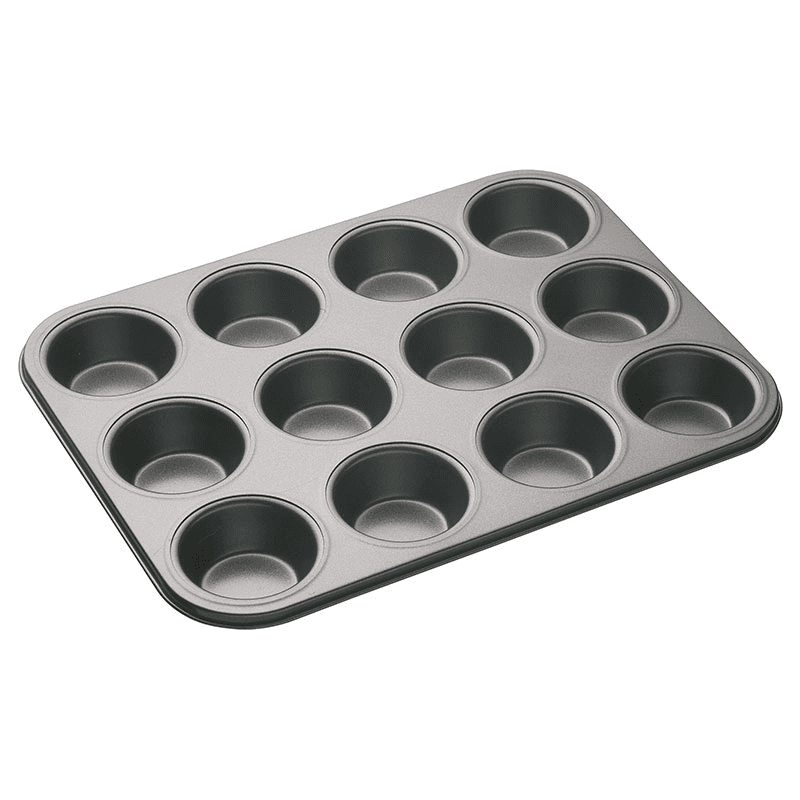 Deep bake pan, 12 hole