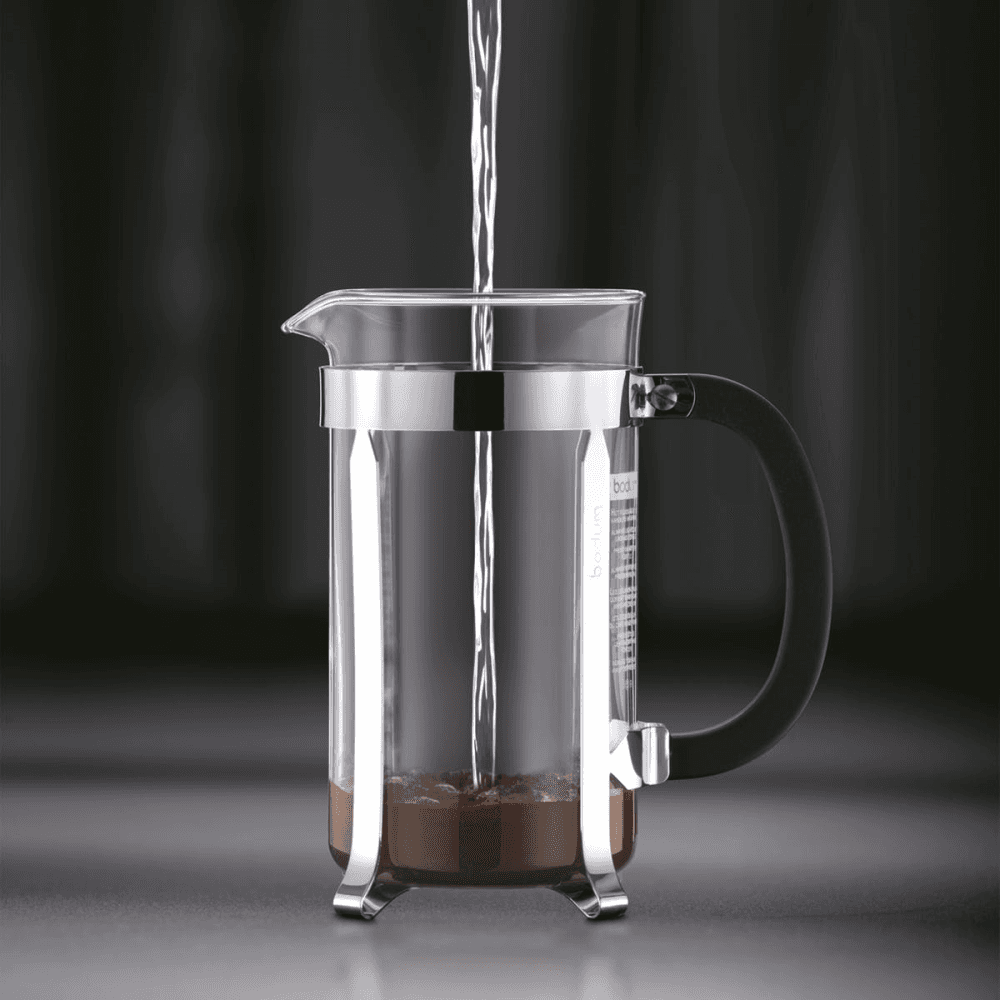 Caffettiera 8 cup coffee maker, 1 litre, Black