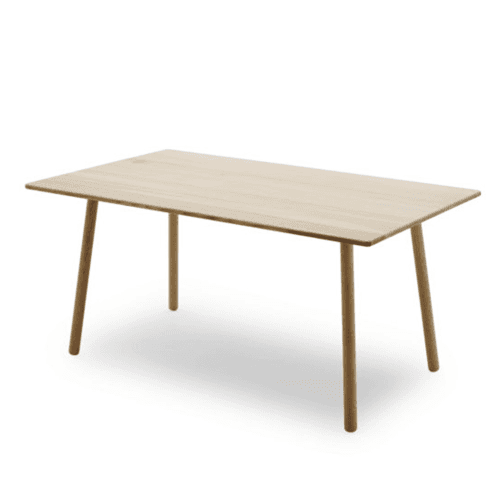 Image showing the Georg Dining table, L155 x W90 x H73cm, White product.