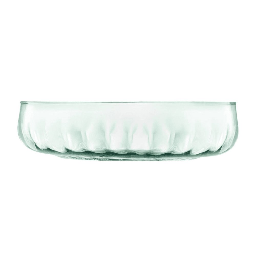Mia Low Bowl Recycled Part Optic 31cm, Clear