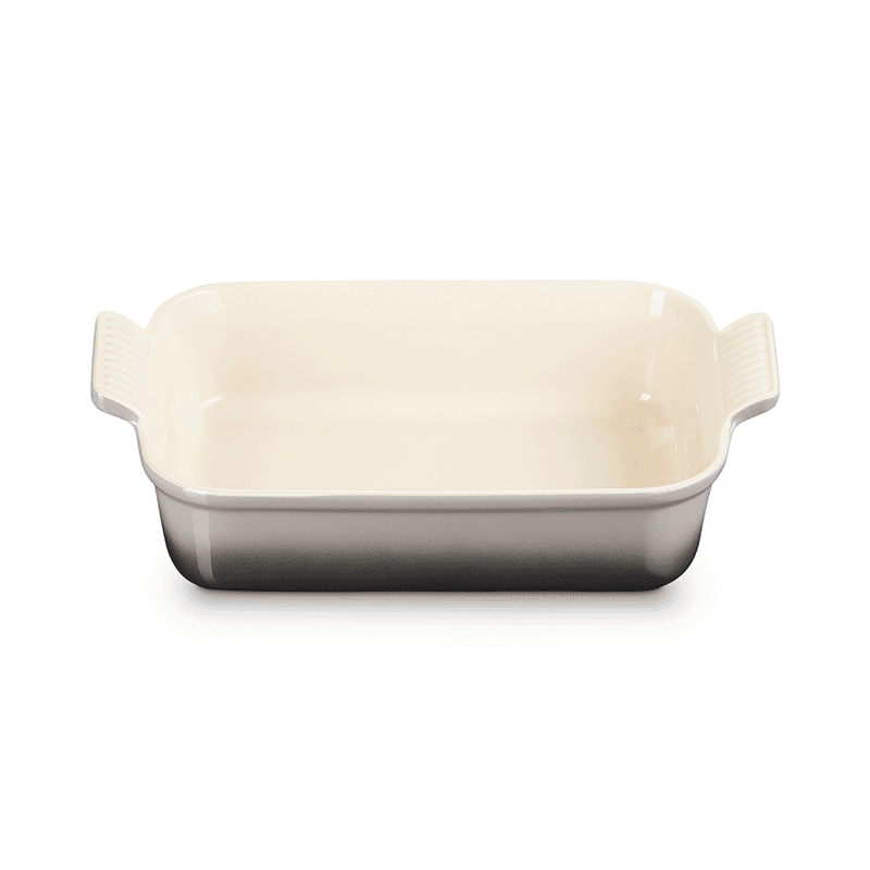 Stoneware Rectangular dish, 26 x 19cm - 2.3 litre, Flint