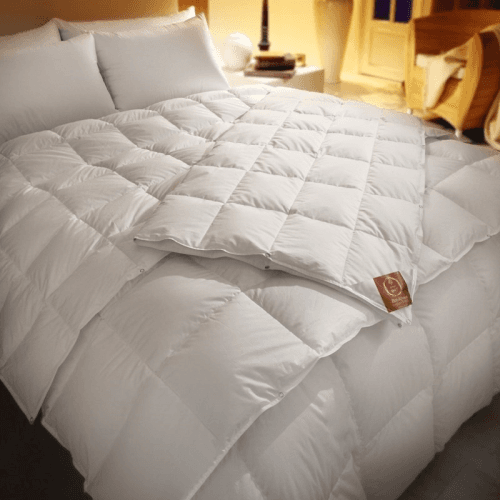 Image showing the The Crystal Double duvet 4 tog, 200 x 200cm, White product.