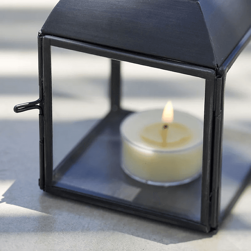 Westport Lantern, H11cm, Grey