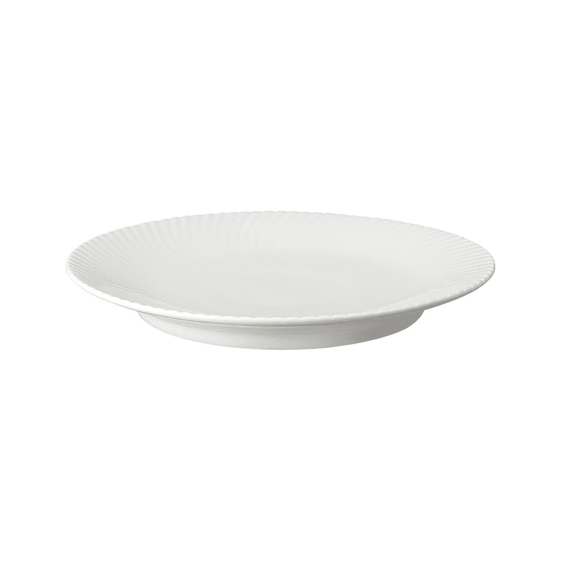 Arc Medium Plate, D23cm, White