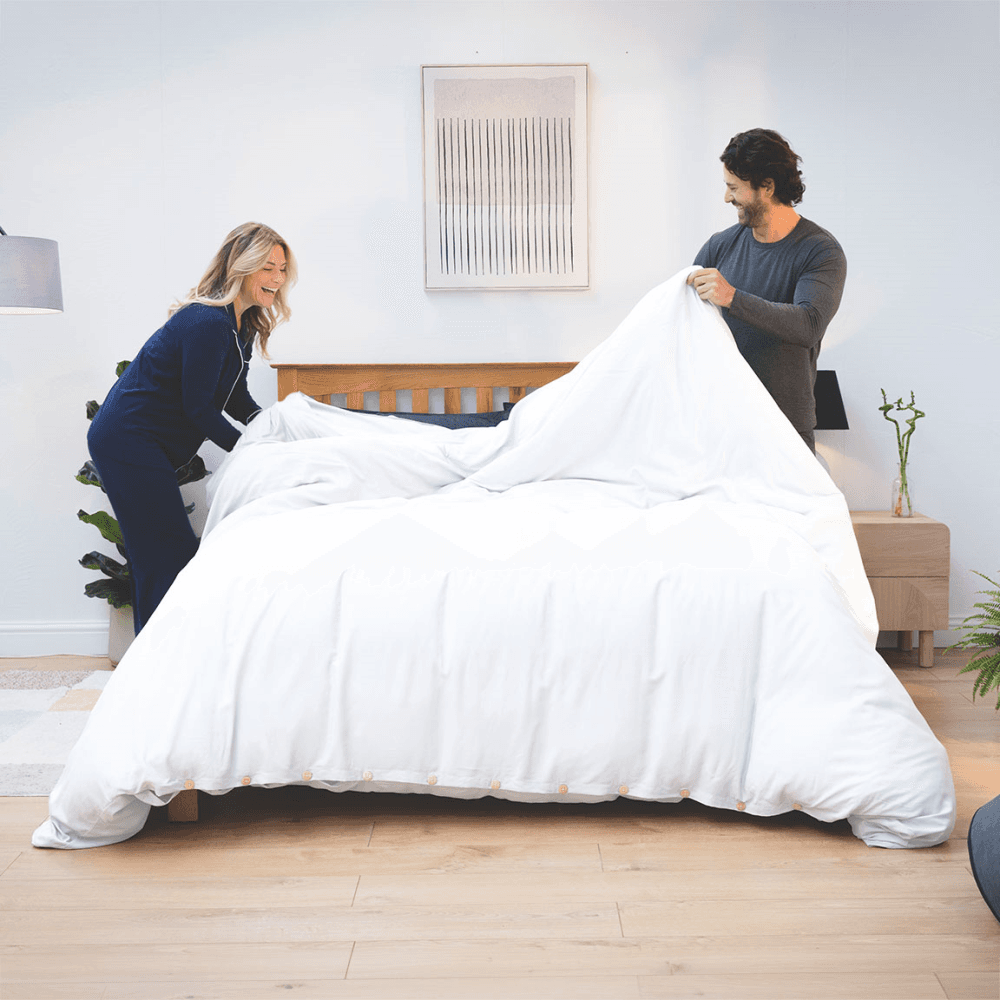 Bamboo & French Linen Duvet Set