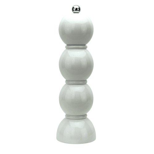 Image showing the Bobbin Salt & Pepper Grinder, H24cm, White product.