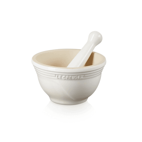 Image showing the Stoneware Pestle & mortar, 12cm, Meringue product.
