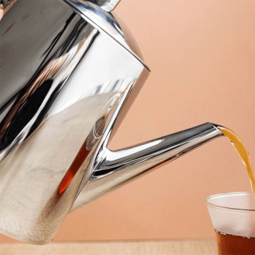 Image showing the Stainless Steel Infuser Teapot, 8 Cup, Stainless Steel product.