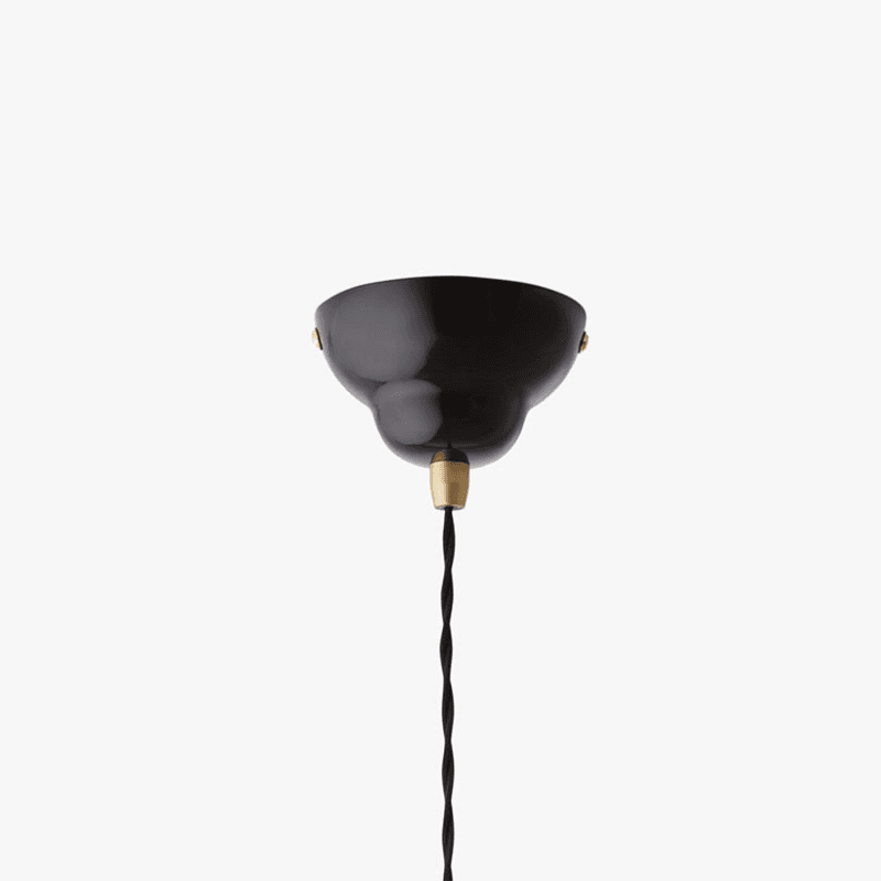 Original 1227 Brass Maxi Pendant, Jet Black