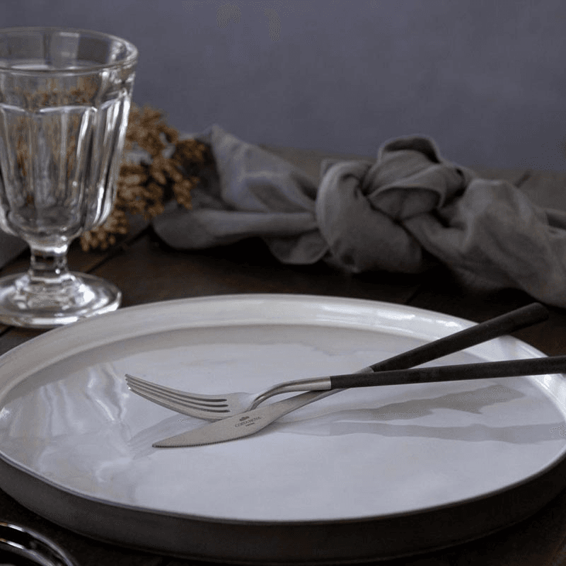 Mito 24 Piece Cutlery Set, Black