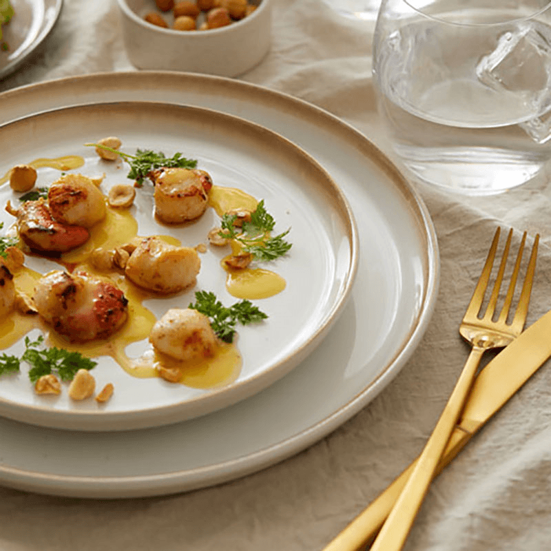 Gastro Plate, D21cm, Cream