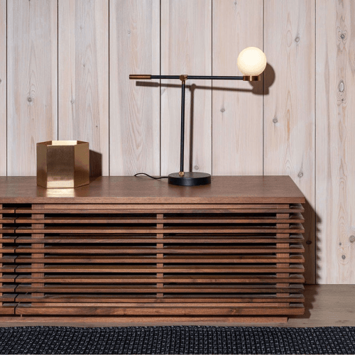 Image showing the Verona AV AV Unit Wide, H41 x W180cm, Brown product.