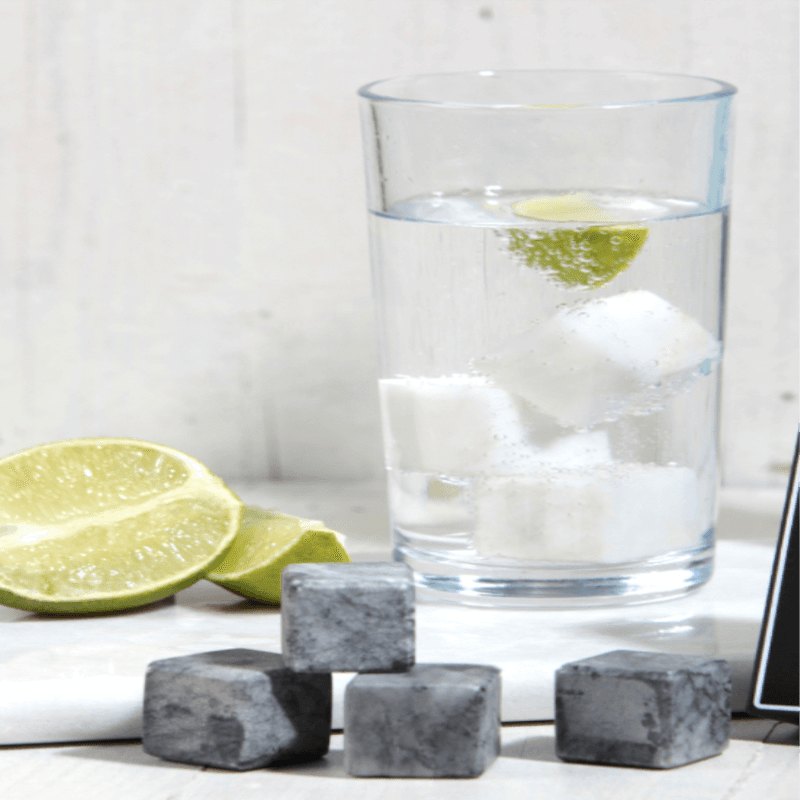 Assorted Marble Ice Cubes, Set of 6