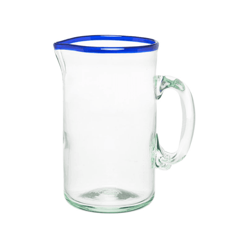 Image showing the Claro Jug, 1L, Blue Rim product.