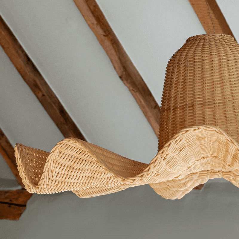 Luna Rattan Pendant Shade, Natural