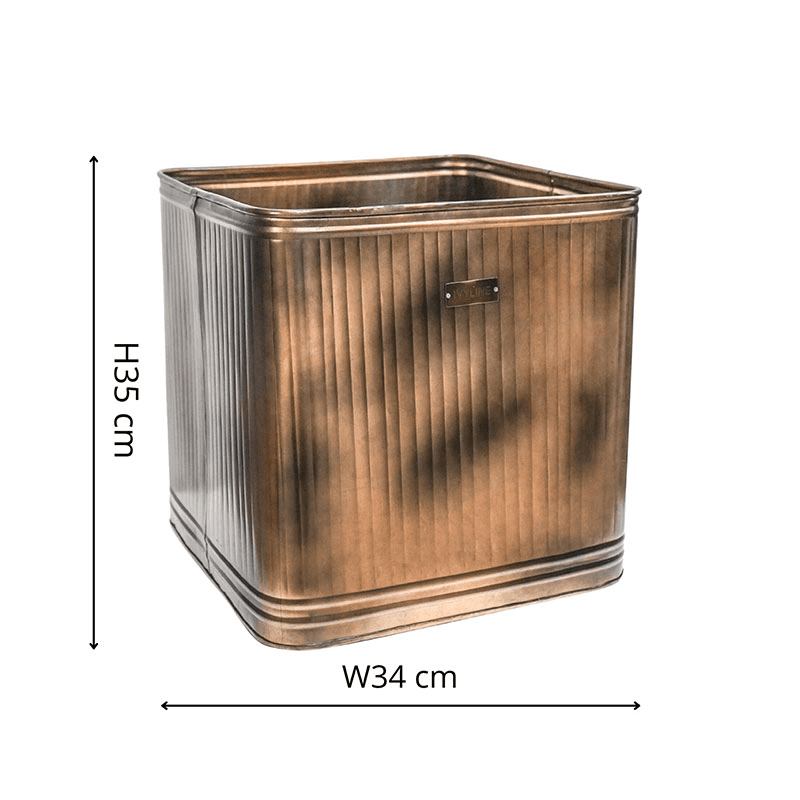 Hampton Planter, D34cm, Copper