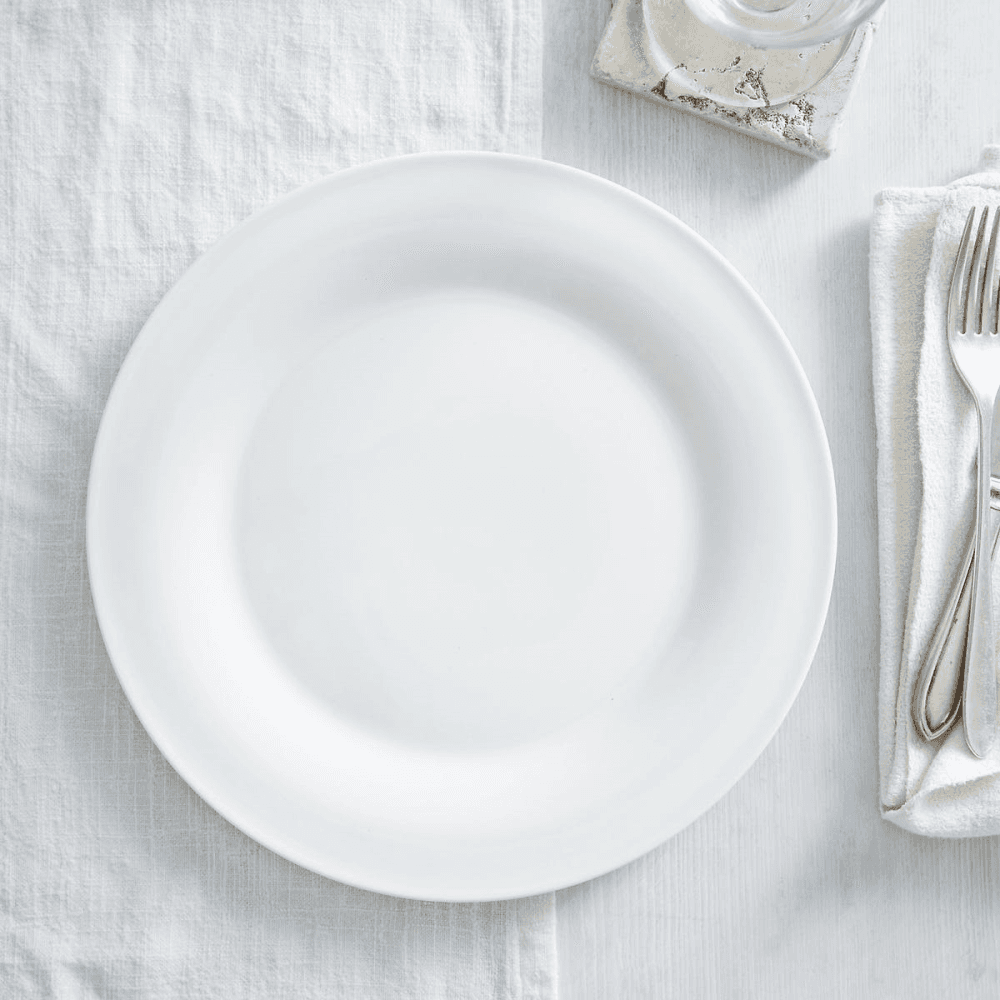Symons Dinner plate, 28cm, White Bone China