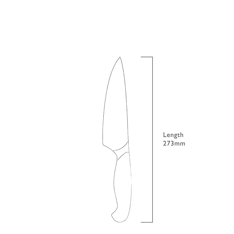 Professional Chefs Knife, 15cm, Stainless Steel