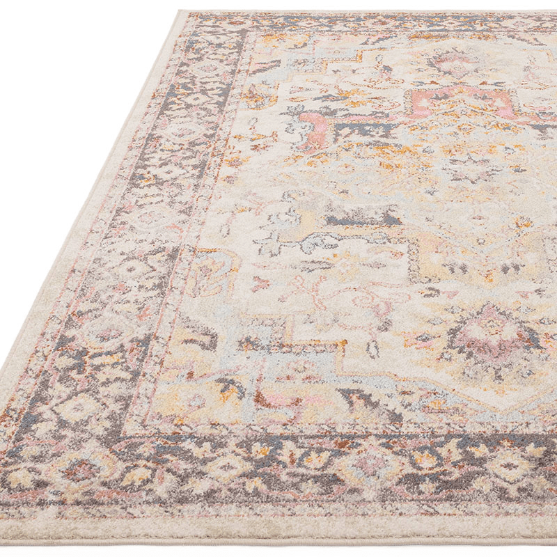 Flores kira classic persian medallion rug, 200 x 290cm, Multi