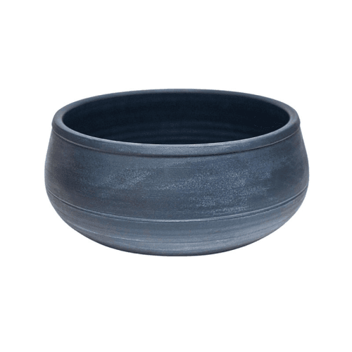 Image showing the Kew Temperate House Handthrown Statement Bowl, D38cm, Azurite product.