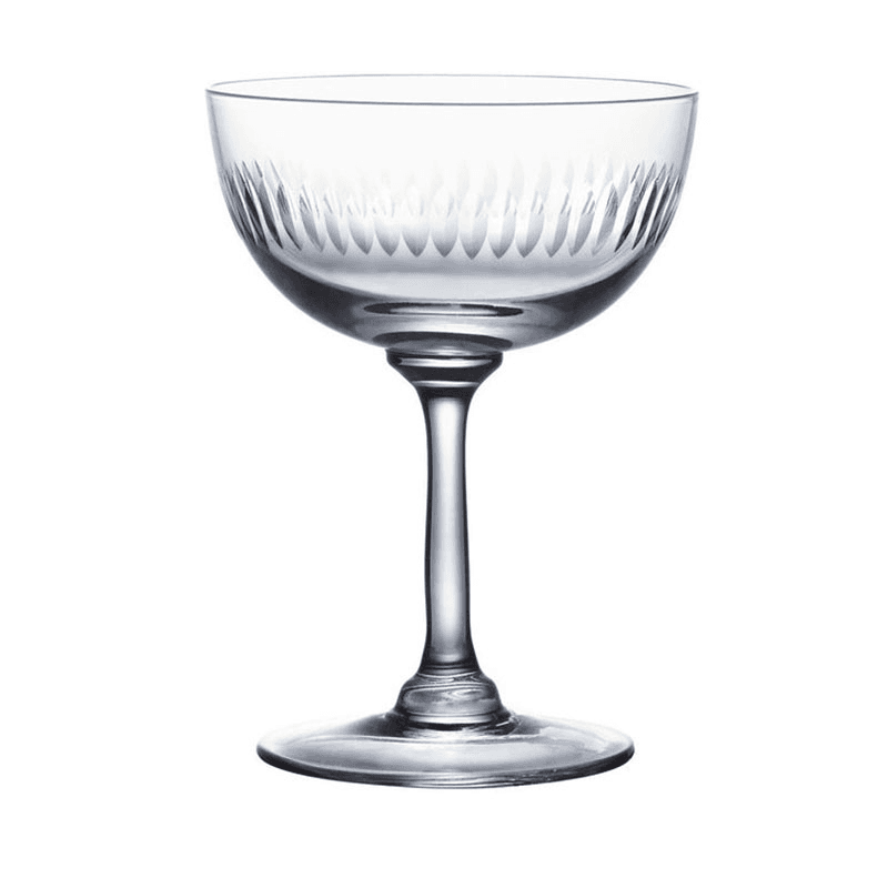 Spears Set of 6 Champagne Glasses, 150ml, Clear