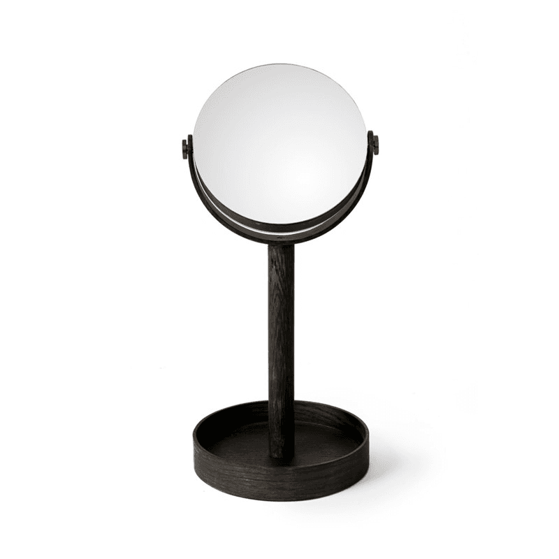 Close Up Mirror, H45 x W19.5 x D19.5cm, Black