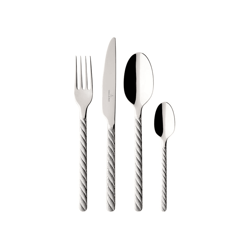 Montauk 24 Piece Cutlery Set, Stainless Steel