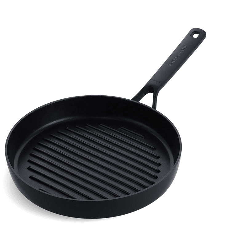 Classic Forged Non-Stick Grill Pan, 28cm, Black