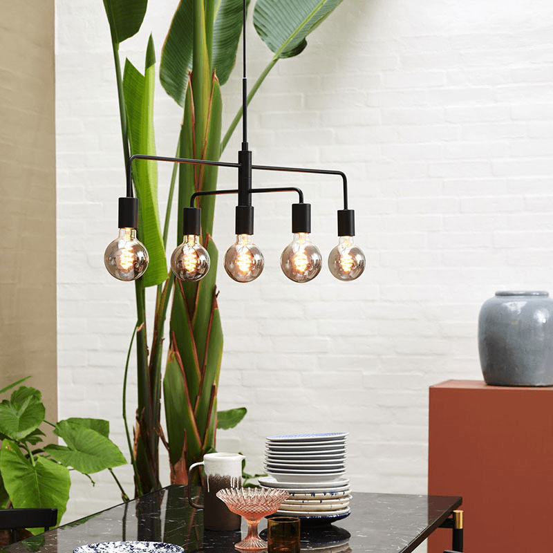 Gloom Pendant, H74.cm, Black