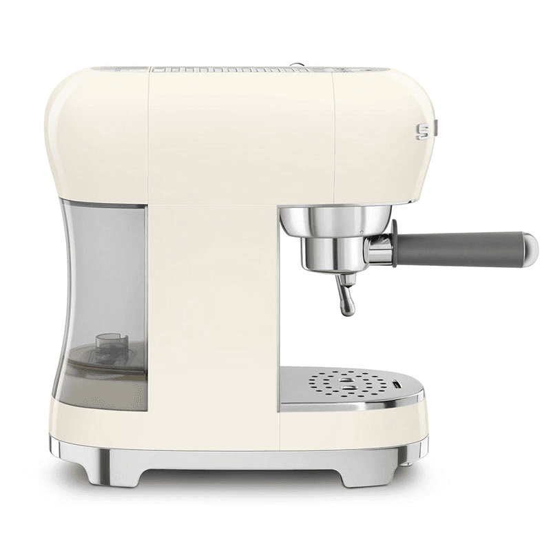 50's Style Espresso Coffee Machine, Cream