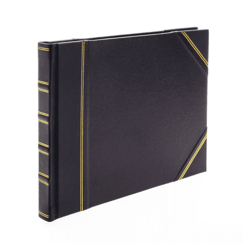 Image showing the Original Landscape Address Book, 22 x 28.5cm, Blue product.