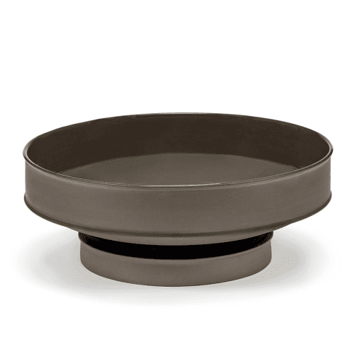 Image showing the Dune Raised Bowl, D41cm, Slate product.