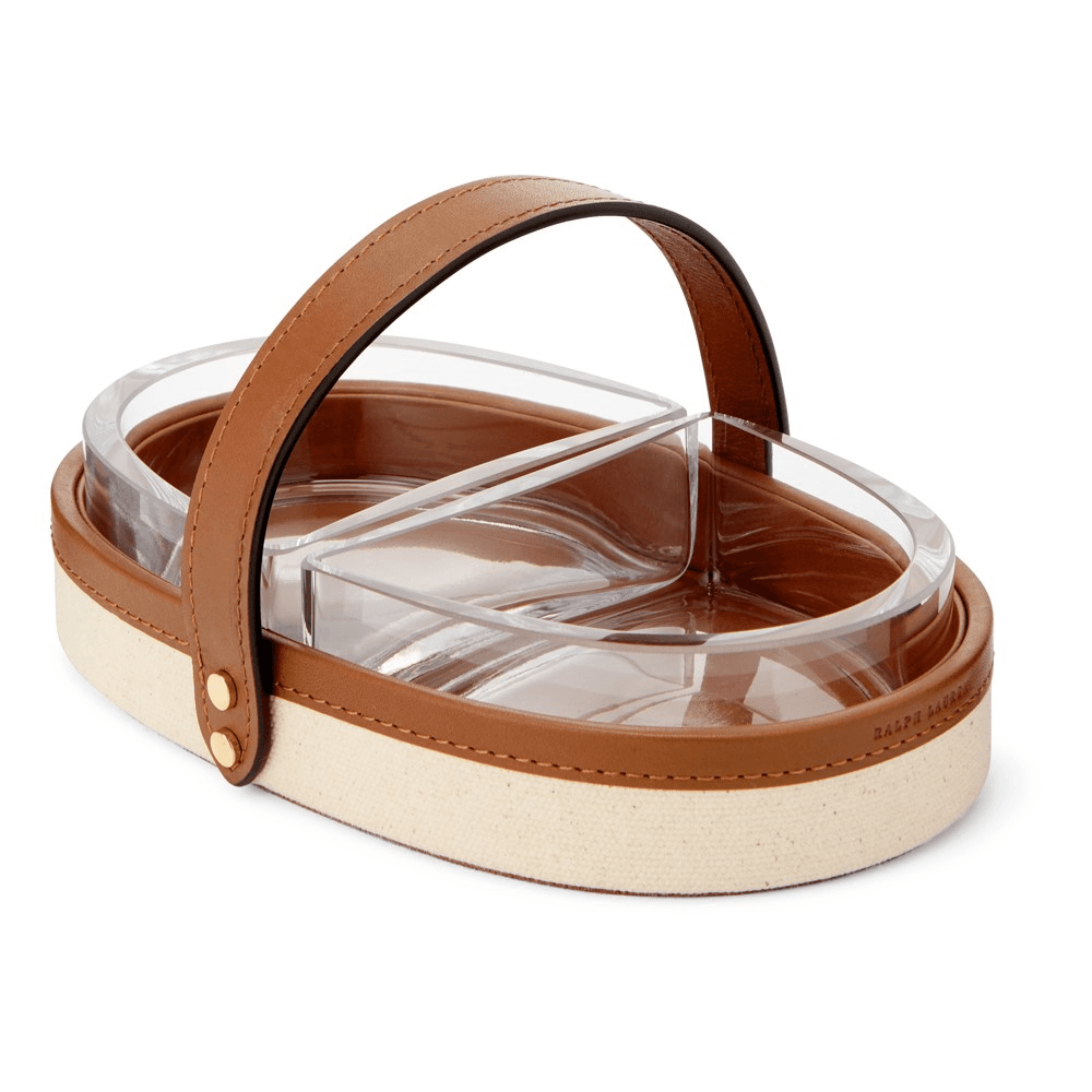 Garrett Double nut bowl, 28.5 x 18cm