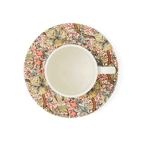 Image showing the Morris & Co Teacup and Saucer, 280ml, Golden Lily product.