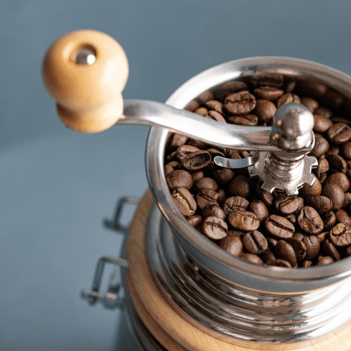 Image showing the Manual  Coffee Grinder, Stainless Steel product.