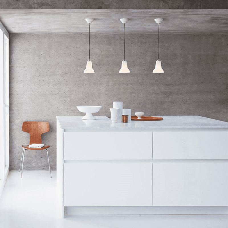 Original 1227 Mini Ceramic Pendant, Pure White
