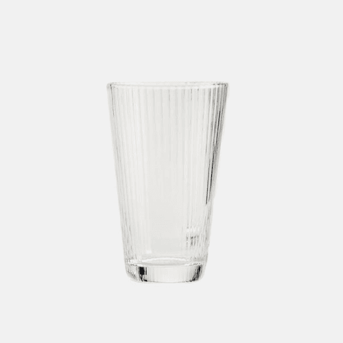 Image showing the Fluted Highball Glass, Clear product.