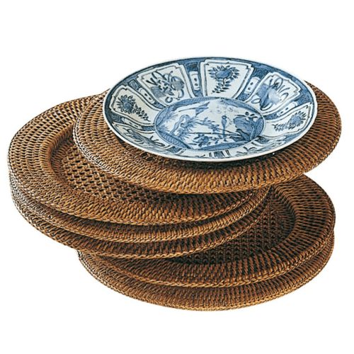 Image showing the Rattan Underplate, 32cm product.