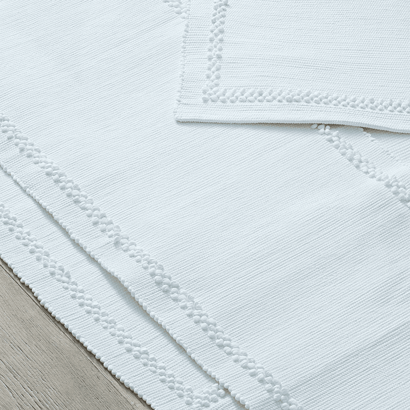 Armande Bath Mat, 80 x 50cm, White