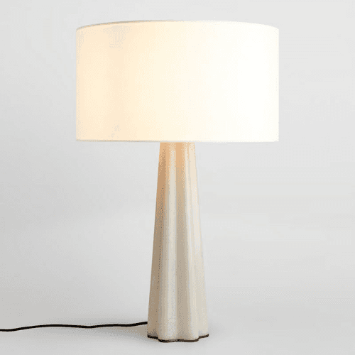 Image showing the Verano Table Lamp, H65cm, Alabaster product.