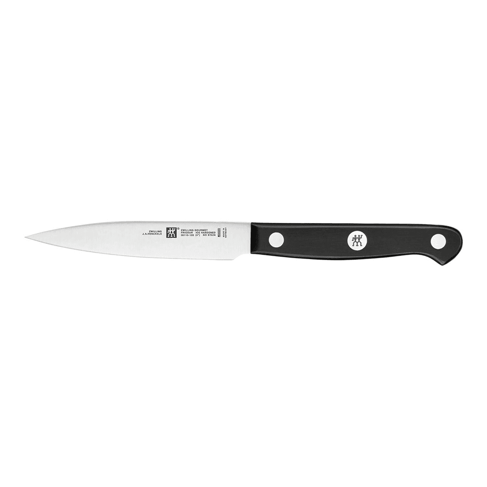 Gourmet 7 piece self-sharpening knife block set, Ash Wood