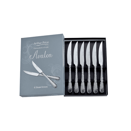 Image showing the Avalon Steak Knives, L24cm, Stainless Steel product.