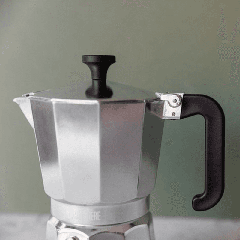 Venice Aluminium Espresso Maker, 3 Cup, Silver