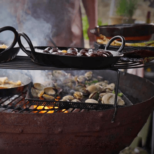 Image showing the Warming rack, 80cm, Black product.
