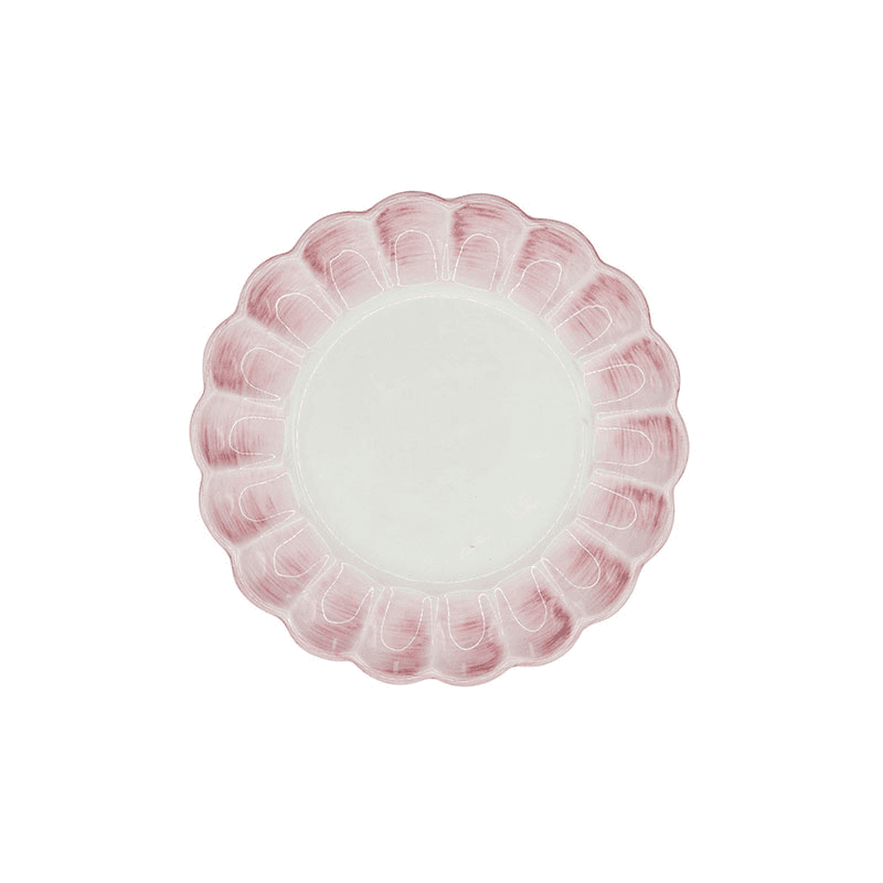 Lido Set of 4 Side Plates, D21.5cm, Pink
