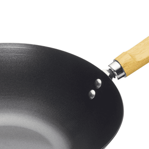 Image showing the Oriental Carbon Steel Non Stick Wok, D35cm product.
