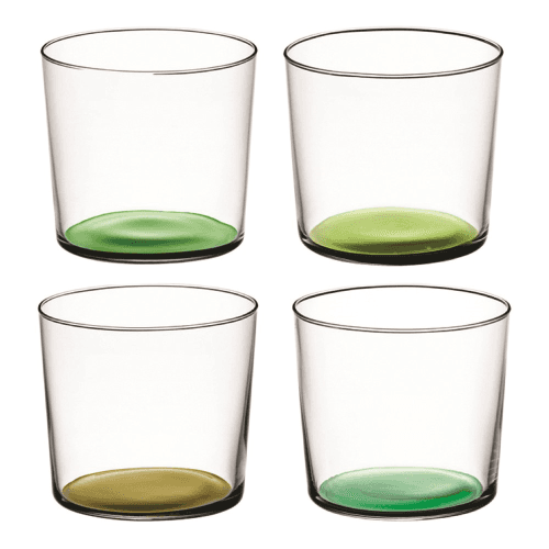 Image showing the Coro Set of 4 tumblers, 310ml, leaf assorted product.