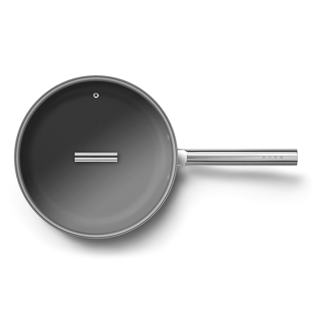 Frying Pan, 30cm, Cream
