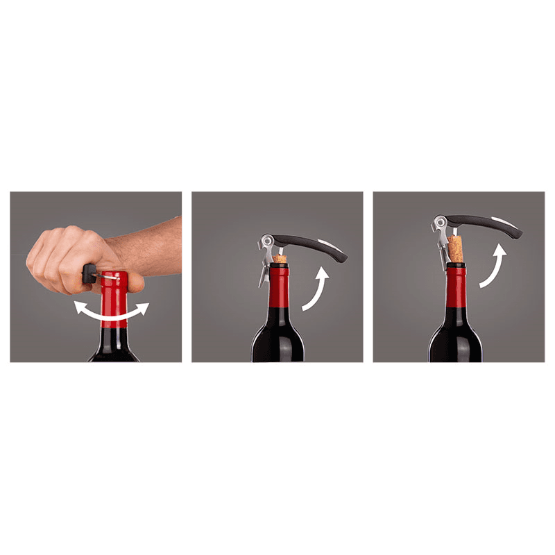 5 Piece Wine Original Set, Black